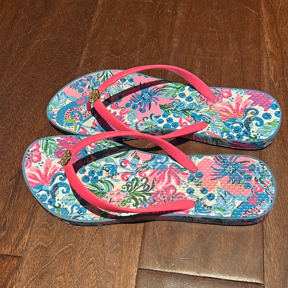 Lilly Pulitzer Flip Flops